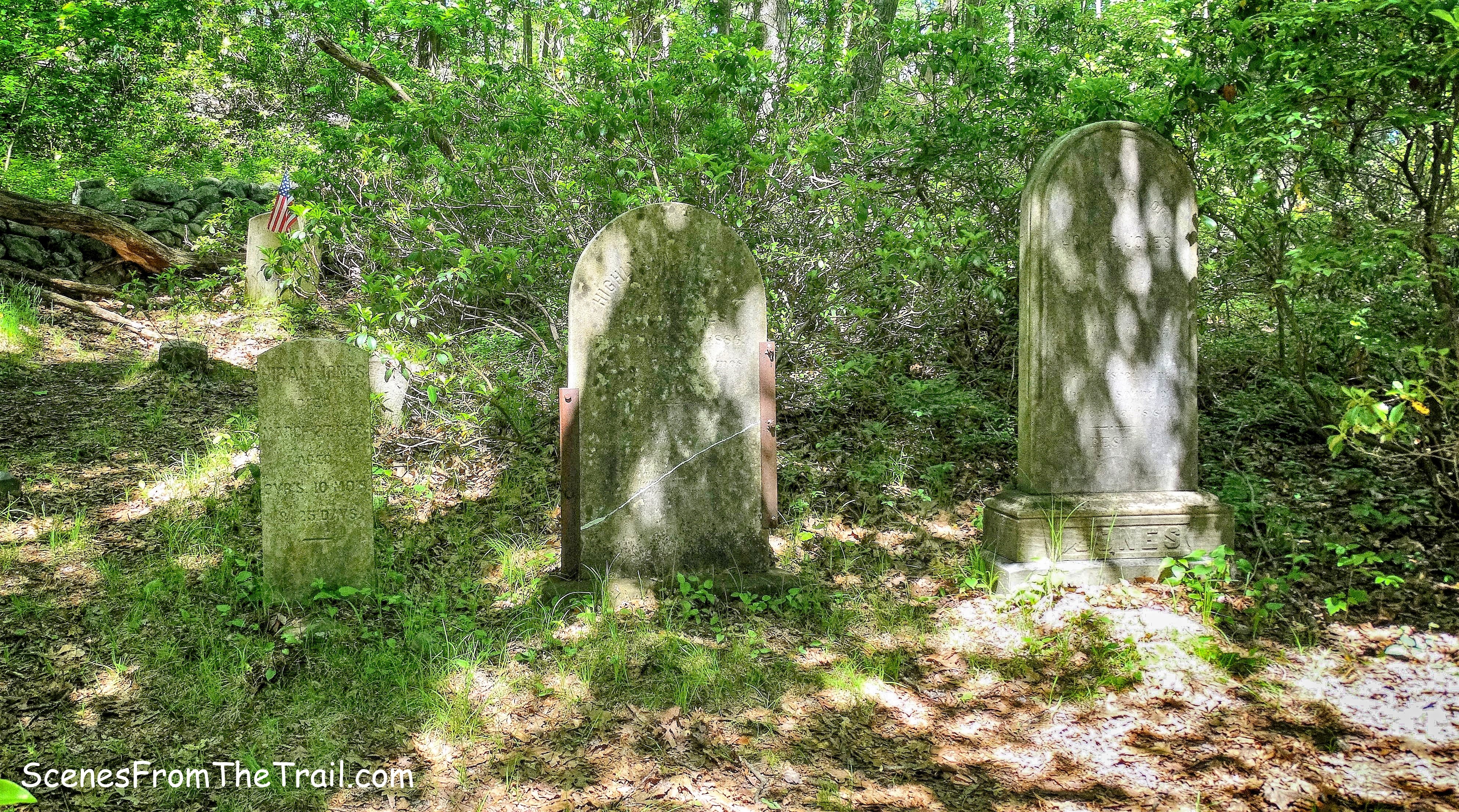 cemetery along the Beech Trail