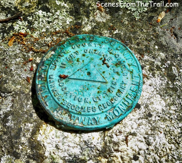 Rockland County highway monument