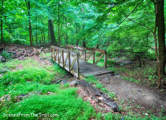 wooden footbridge