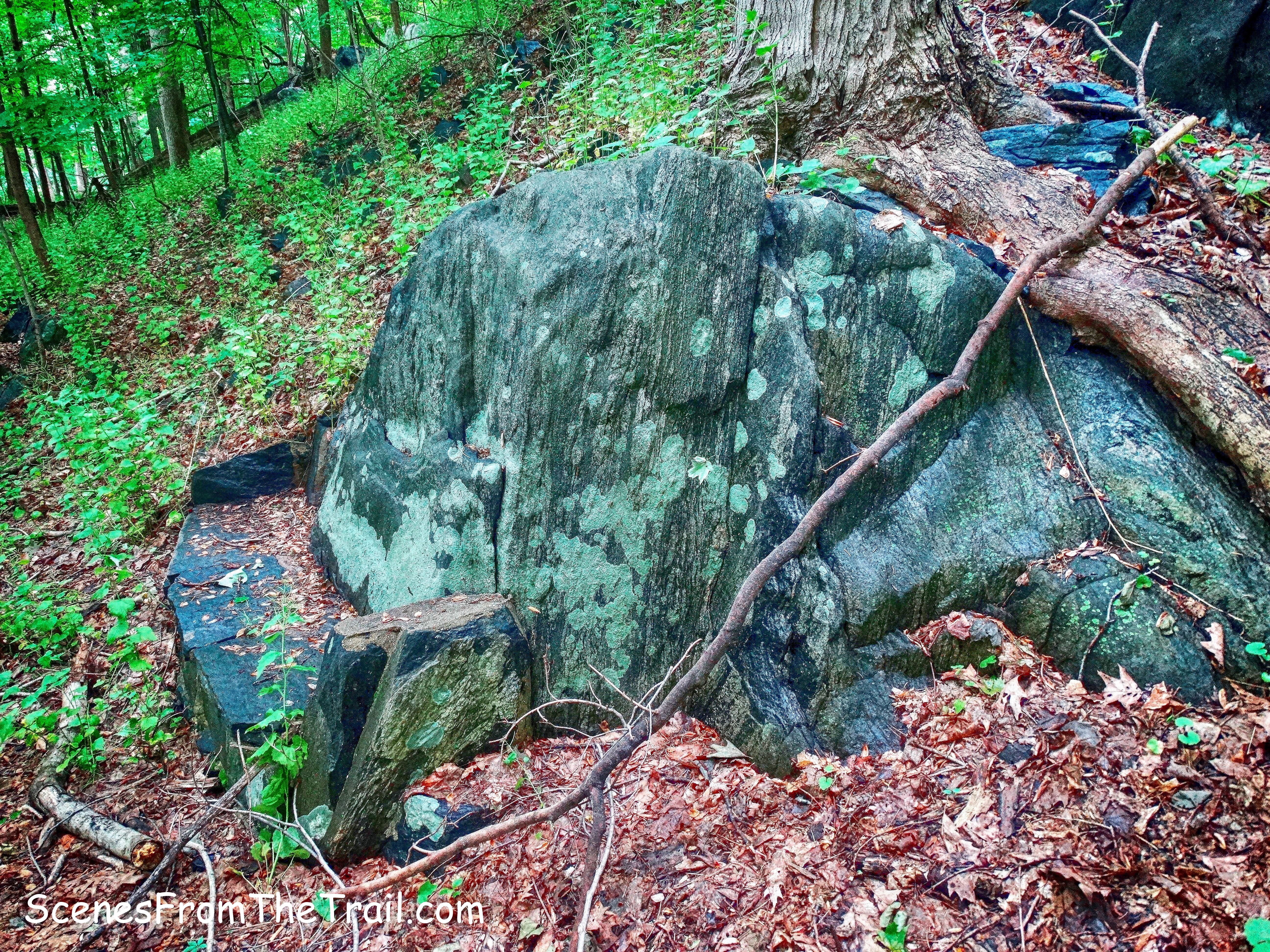stone bench