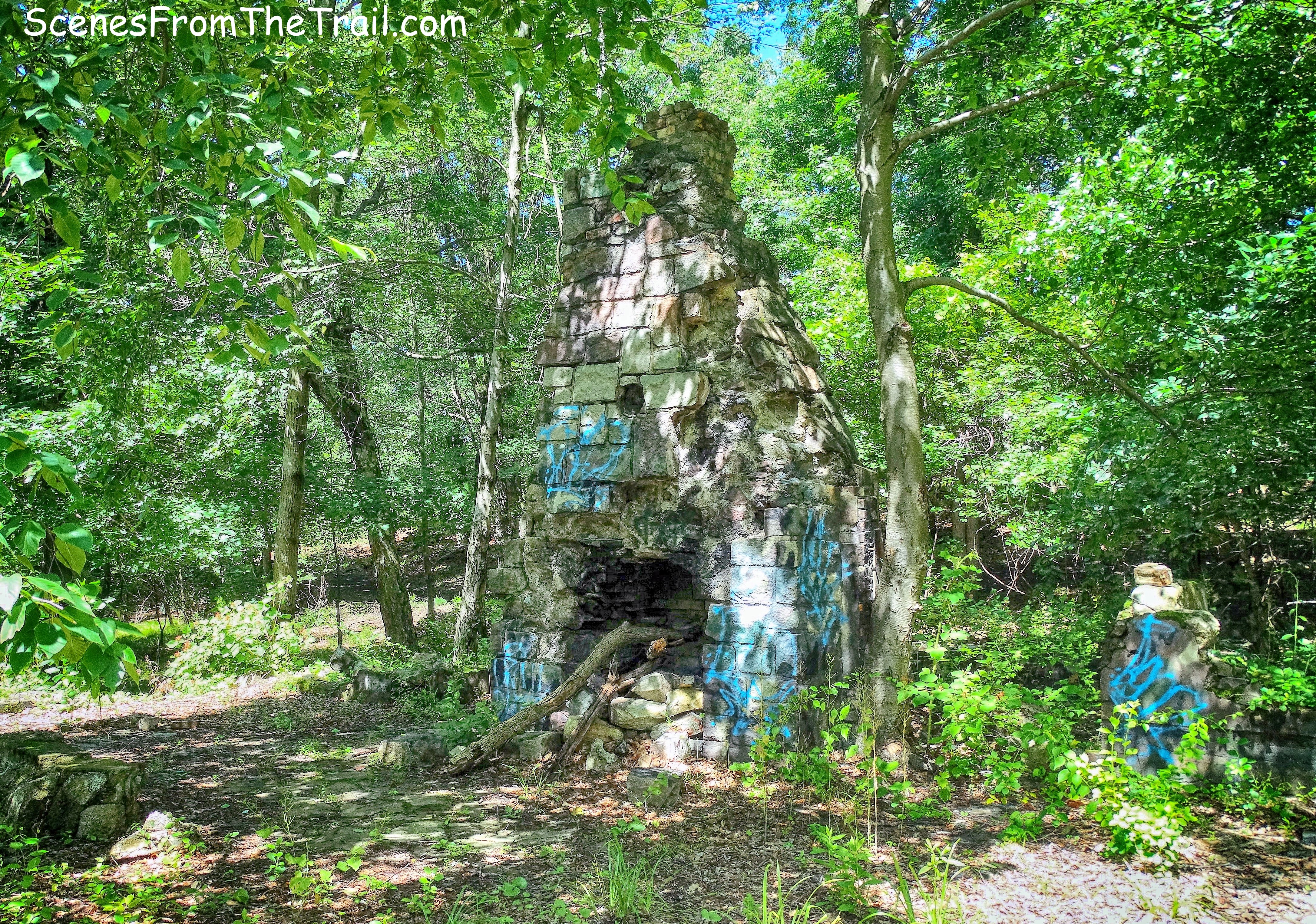 old fireplace