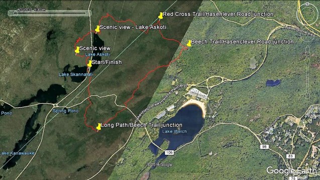 Lake Askoti and Pine Swamp Mountain Loop