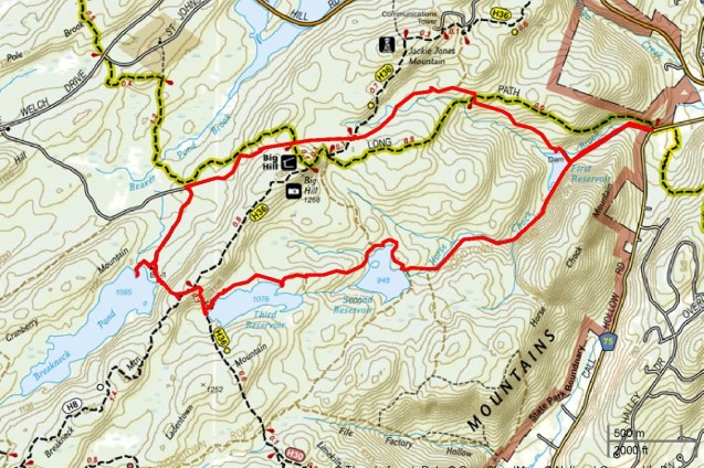 hike route