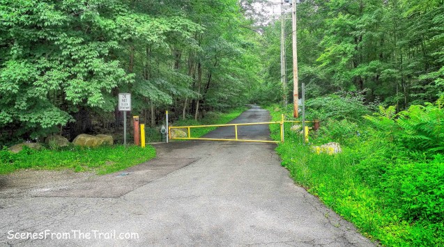 gate on Call Hollow Road