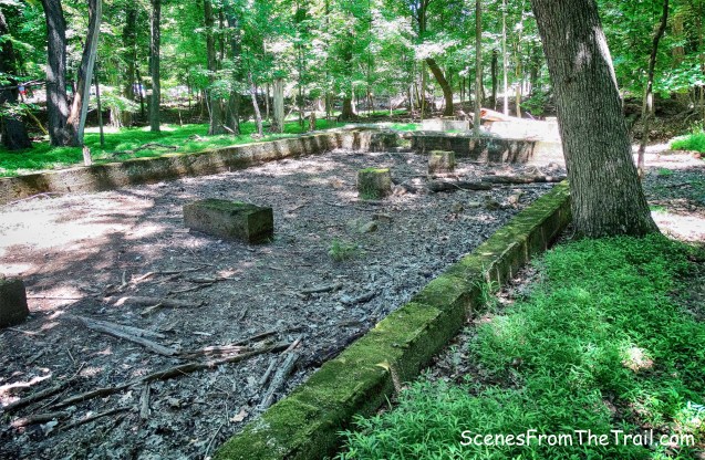 remnants of the ice harvesting industry