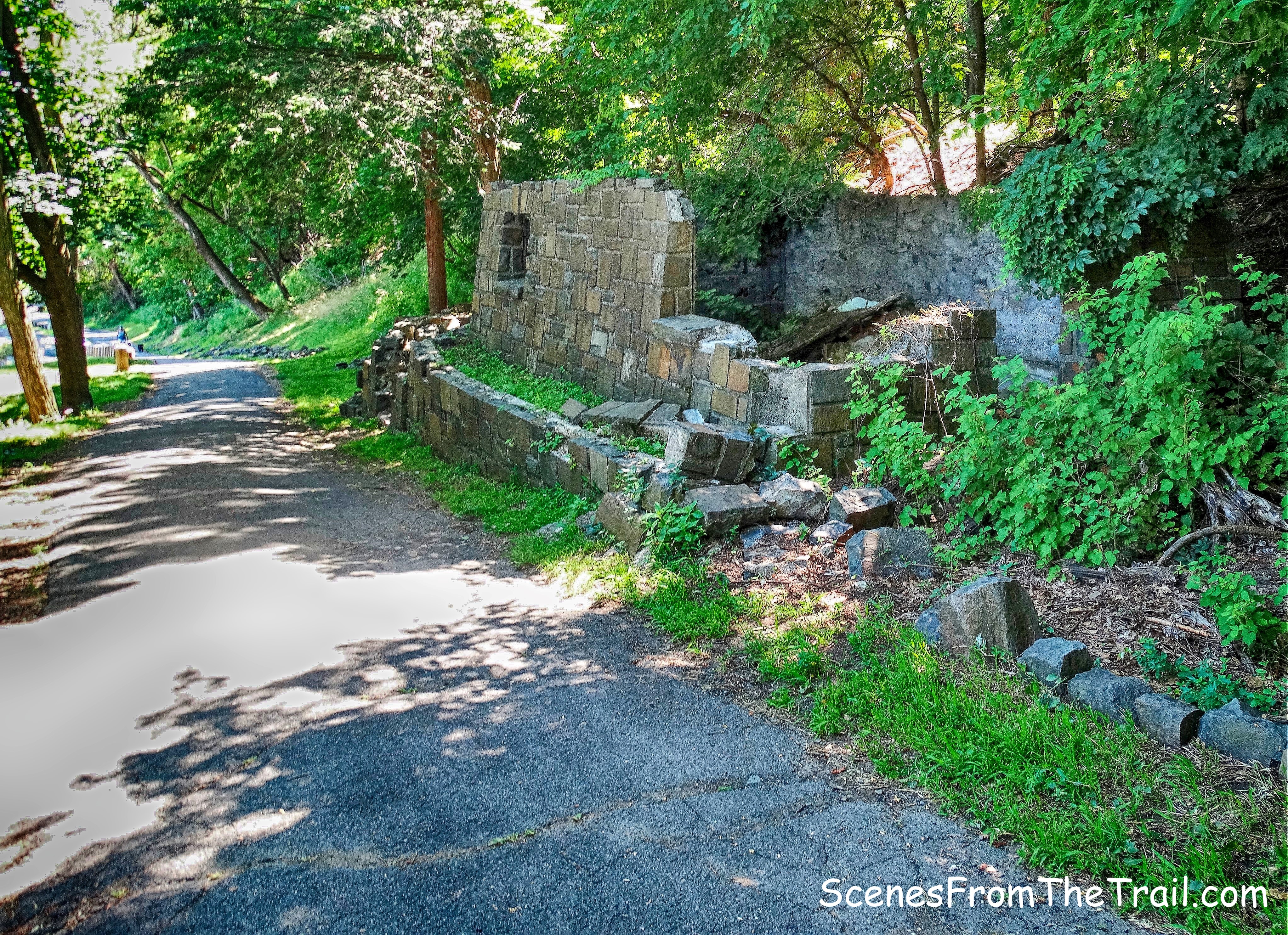 ruins of a stone building