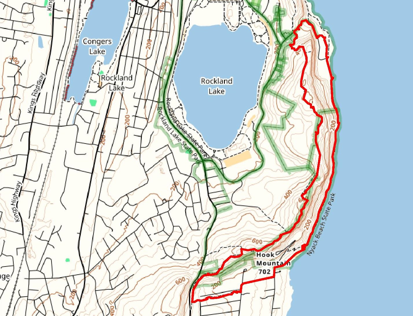 hike route