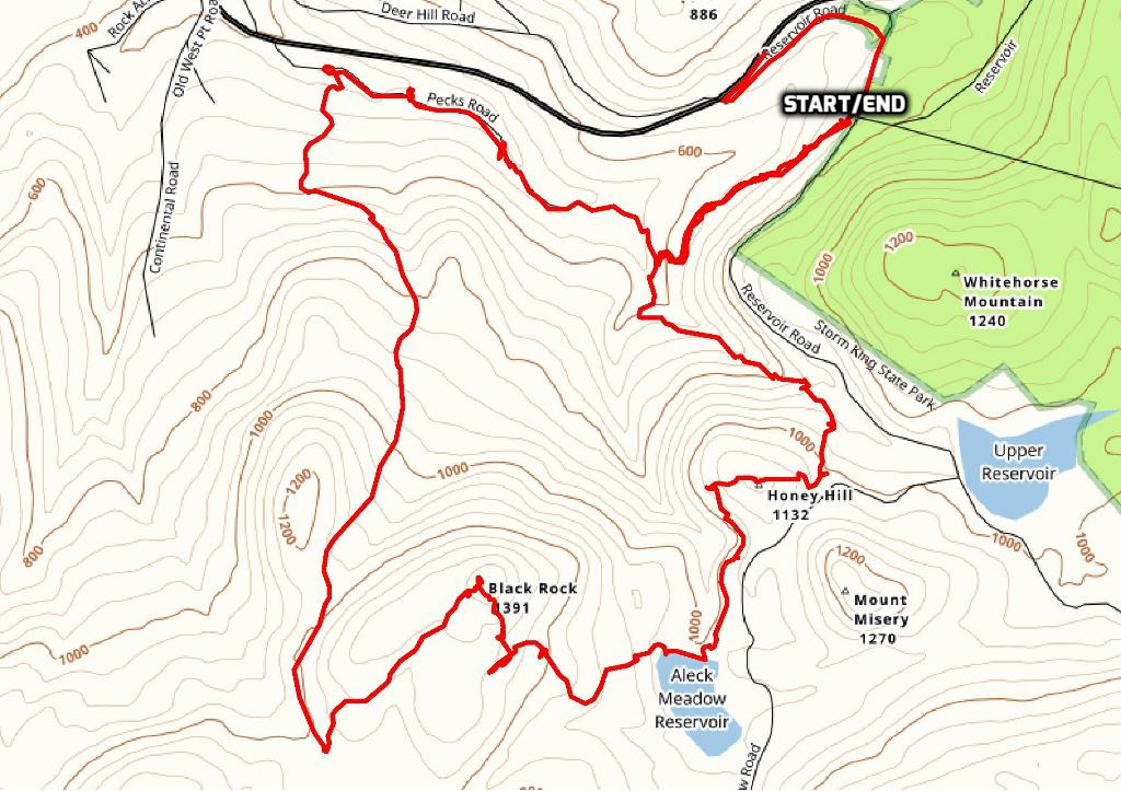 Black Rock Mountain Loop