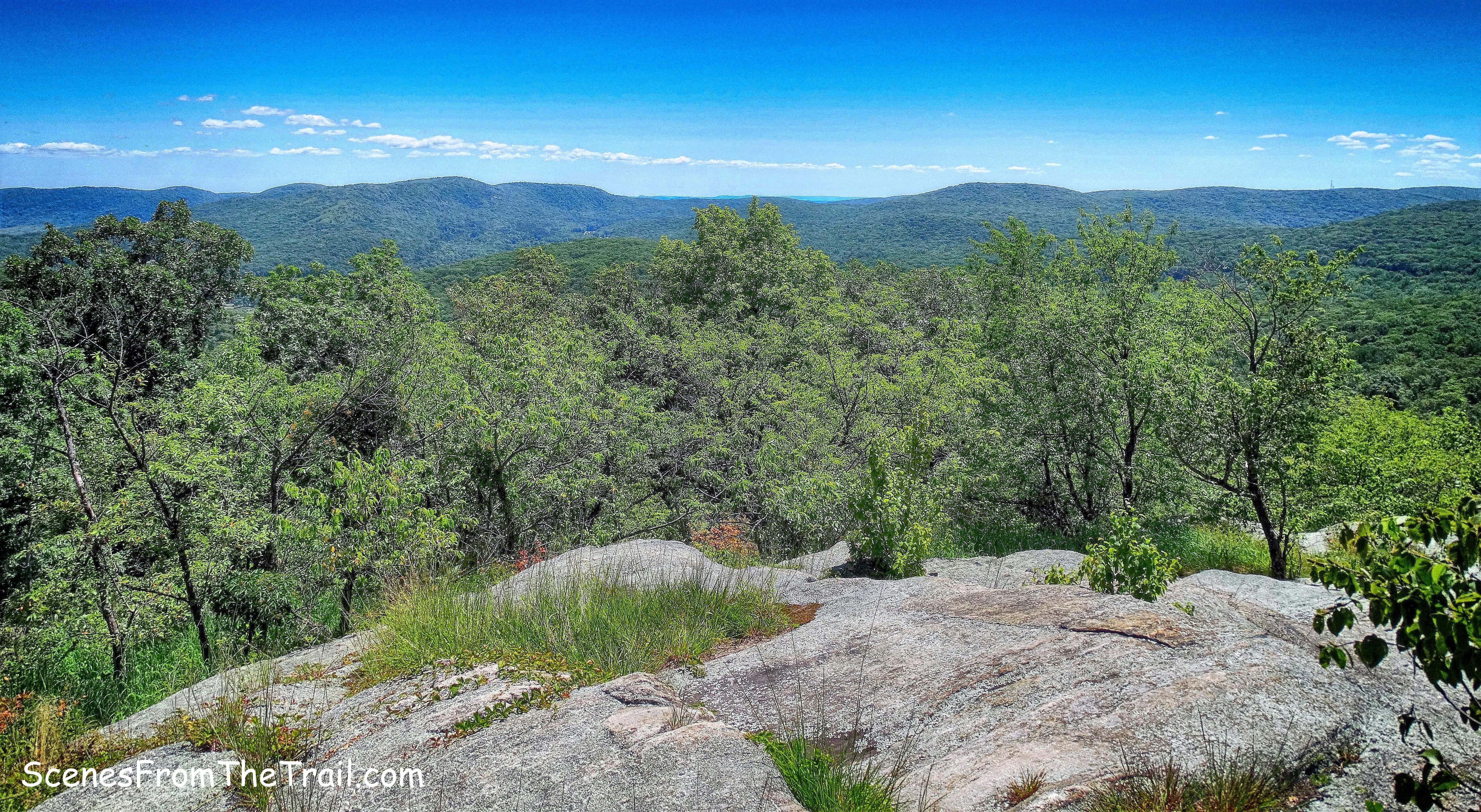 view south from Long Mountain