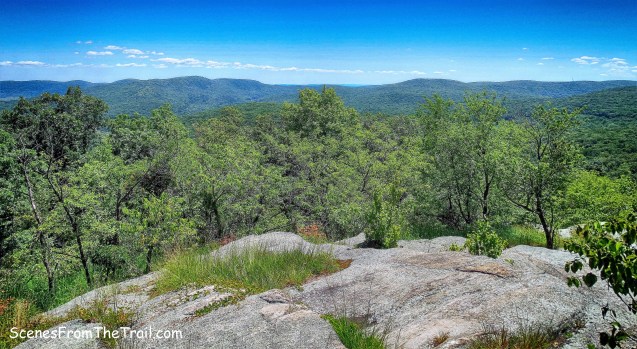 view south from Long Mountain