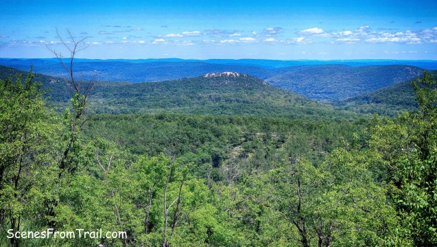 view of east from Long Mountain