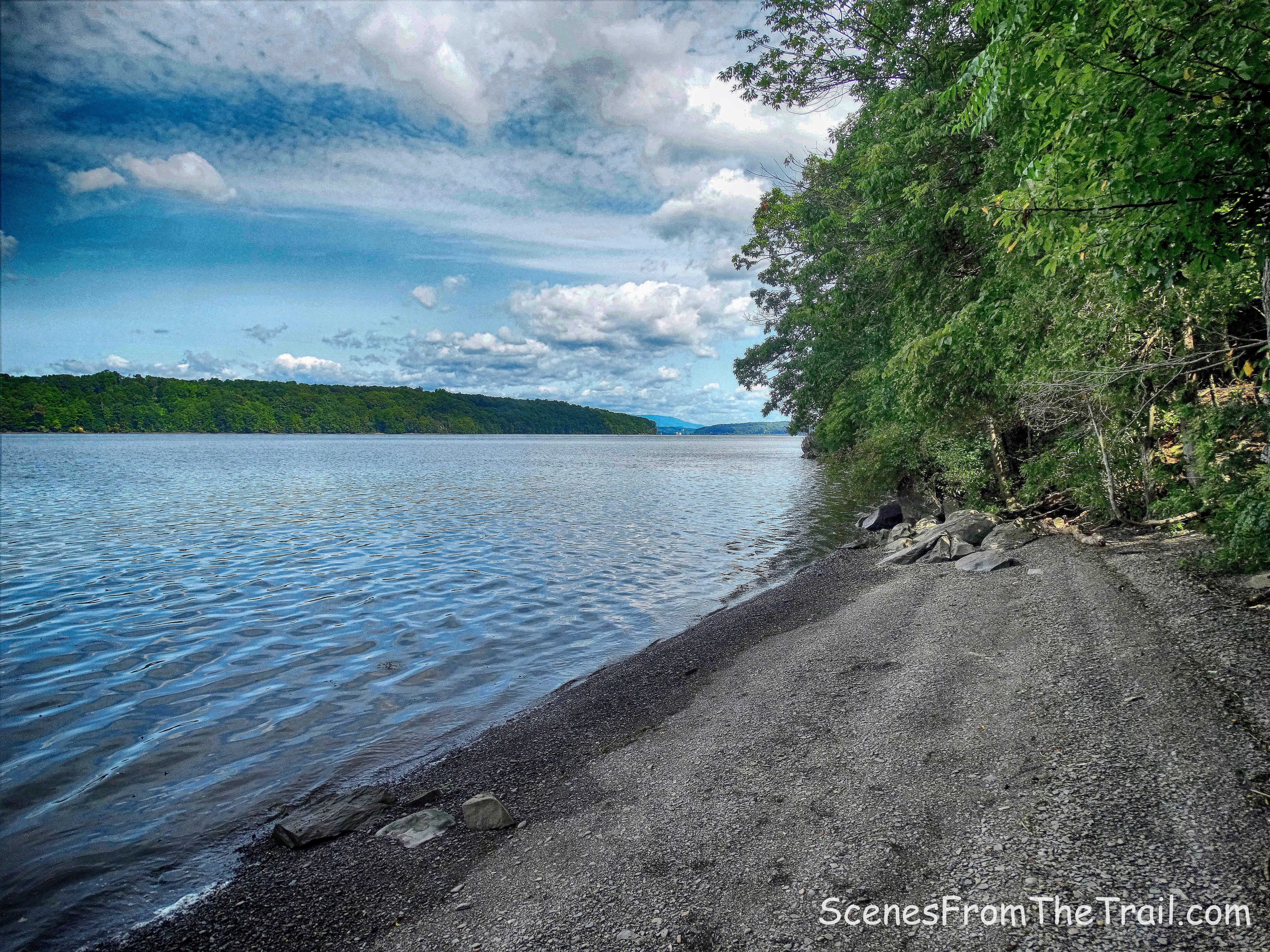 beach along the River Trail