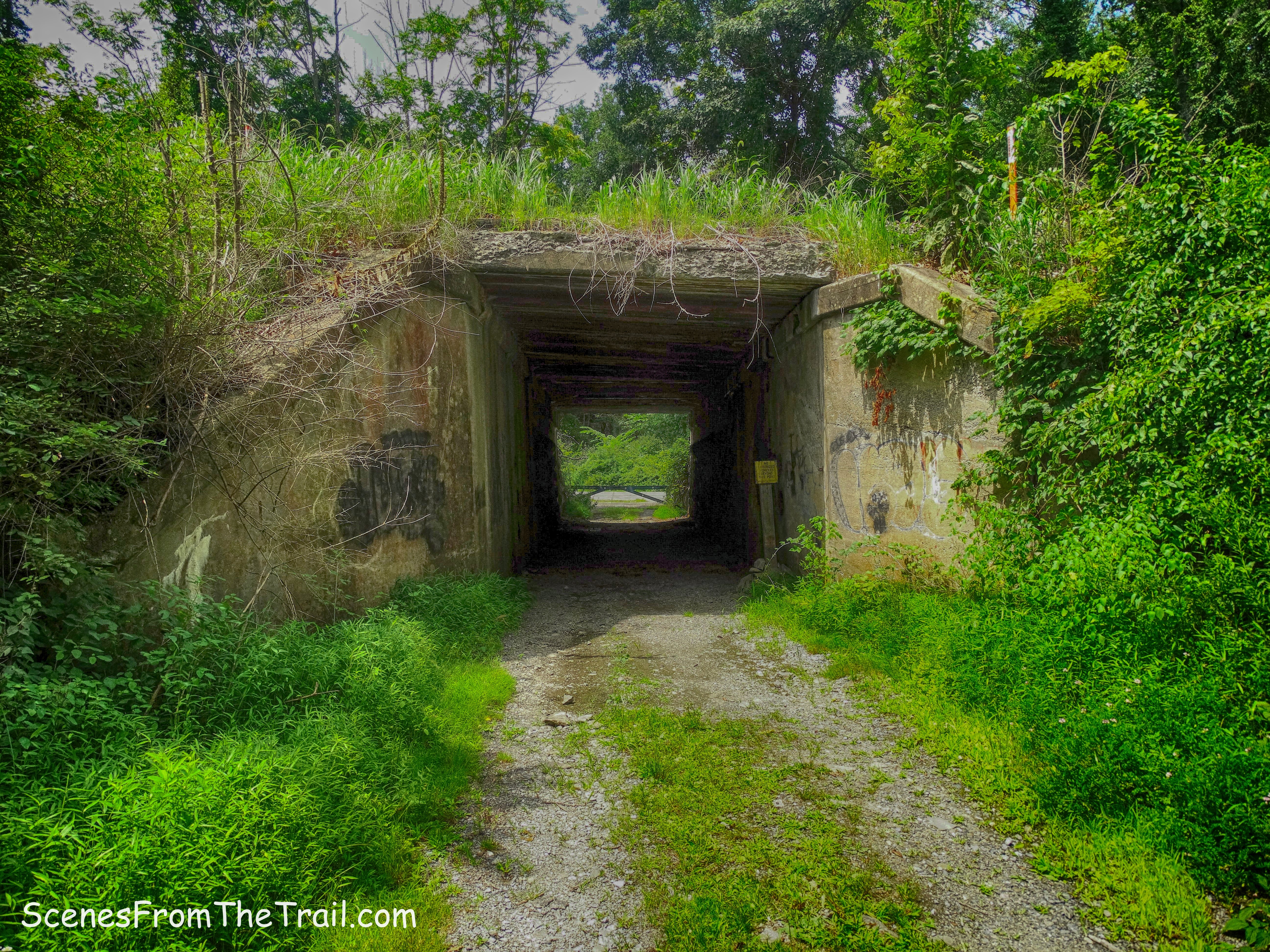 small railroad bridge