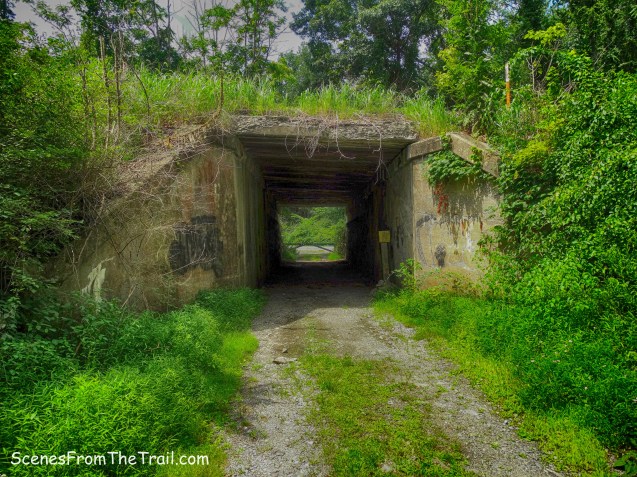 small railroad bridge