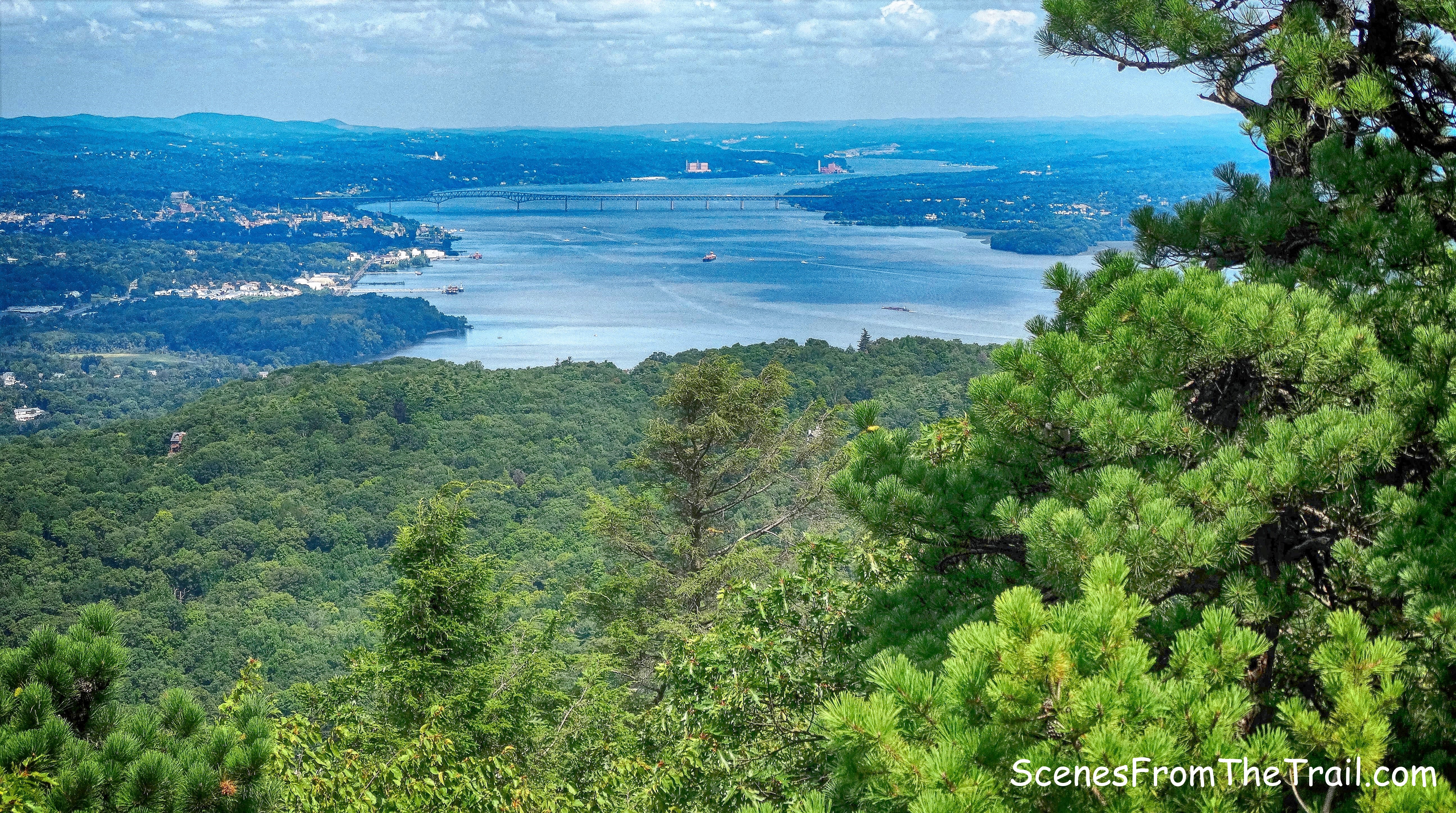 view northeast from Black Rock Mountain
