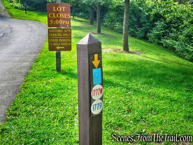 start of the 1777W and 1779 Trails and Timp-Torne Trail