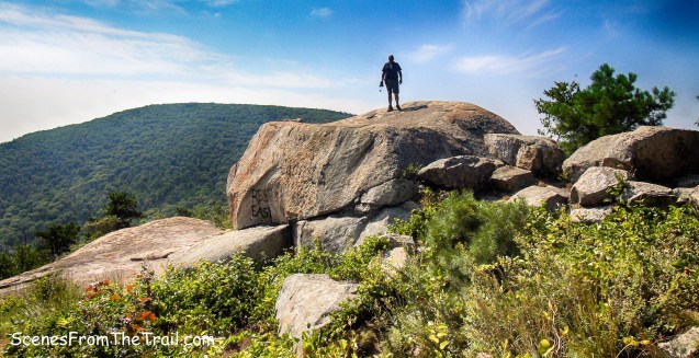 at the summit of Popolopen Torne