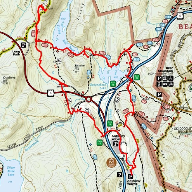 hike route