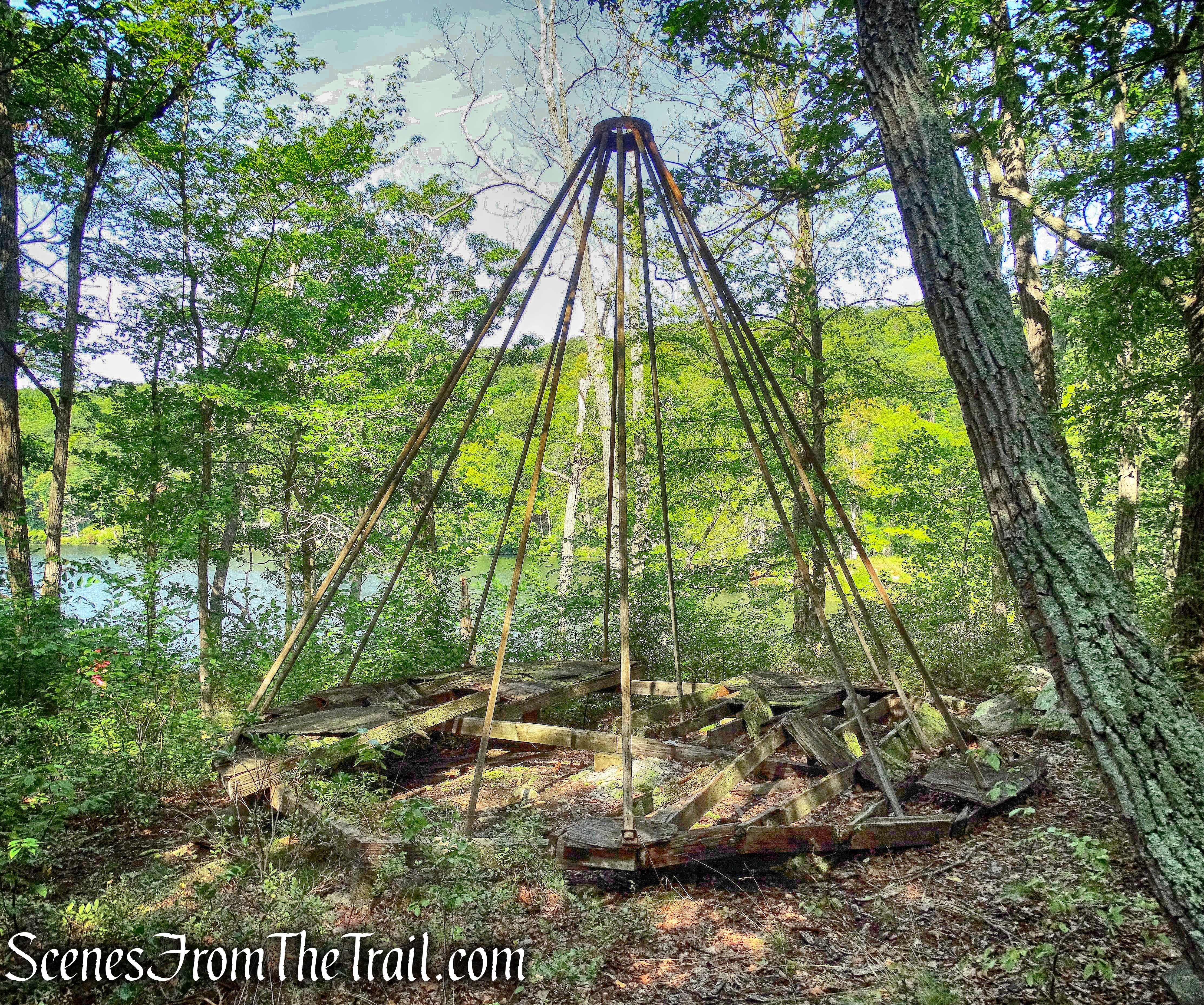 teepee like structure