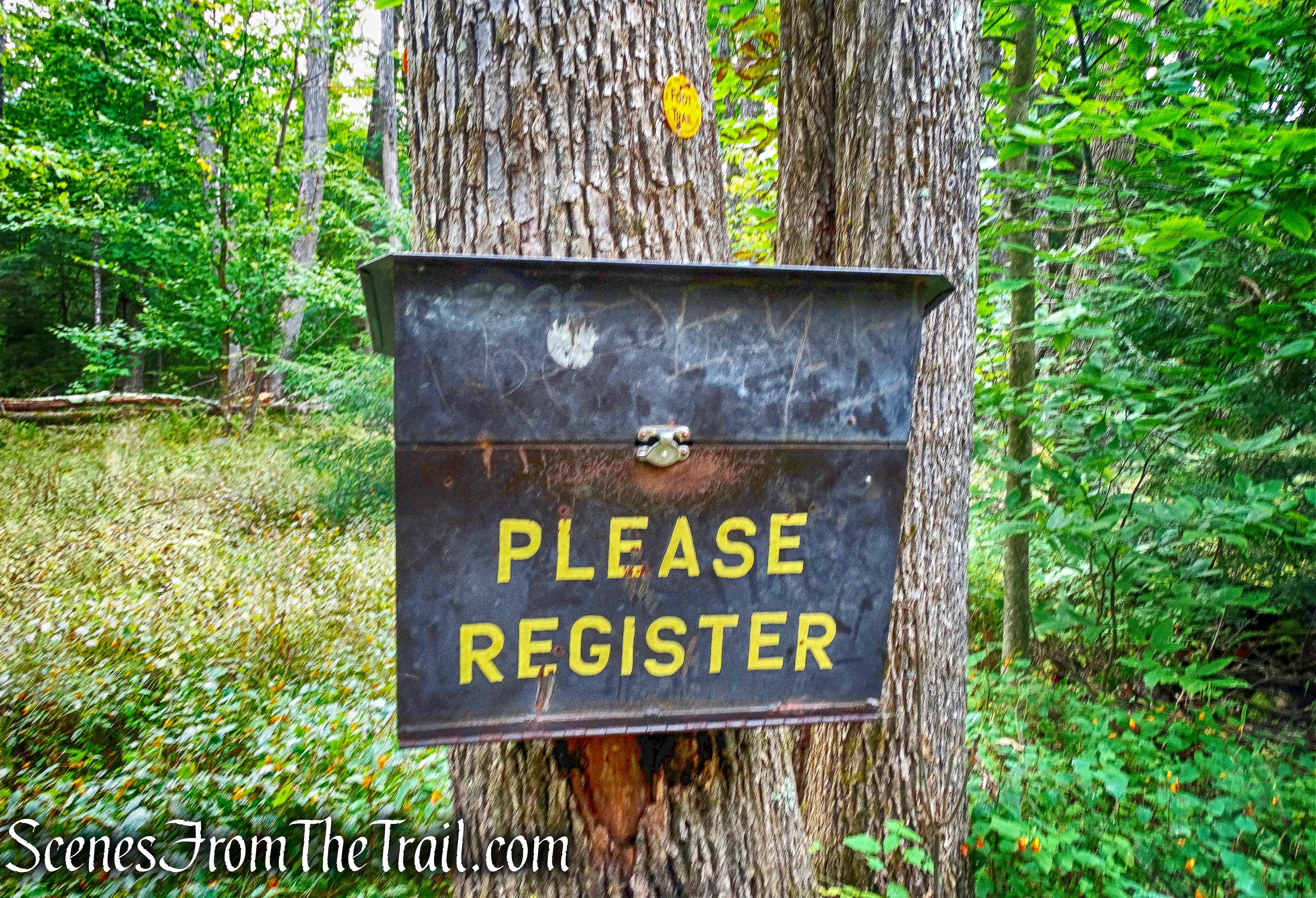 trail register