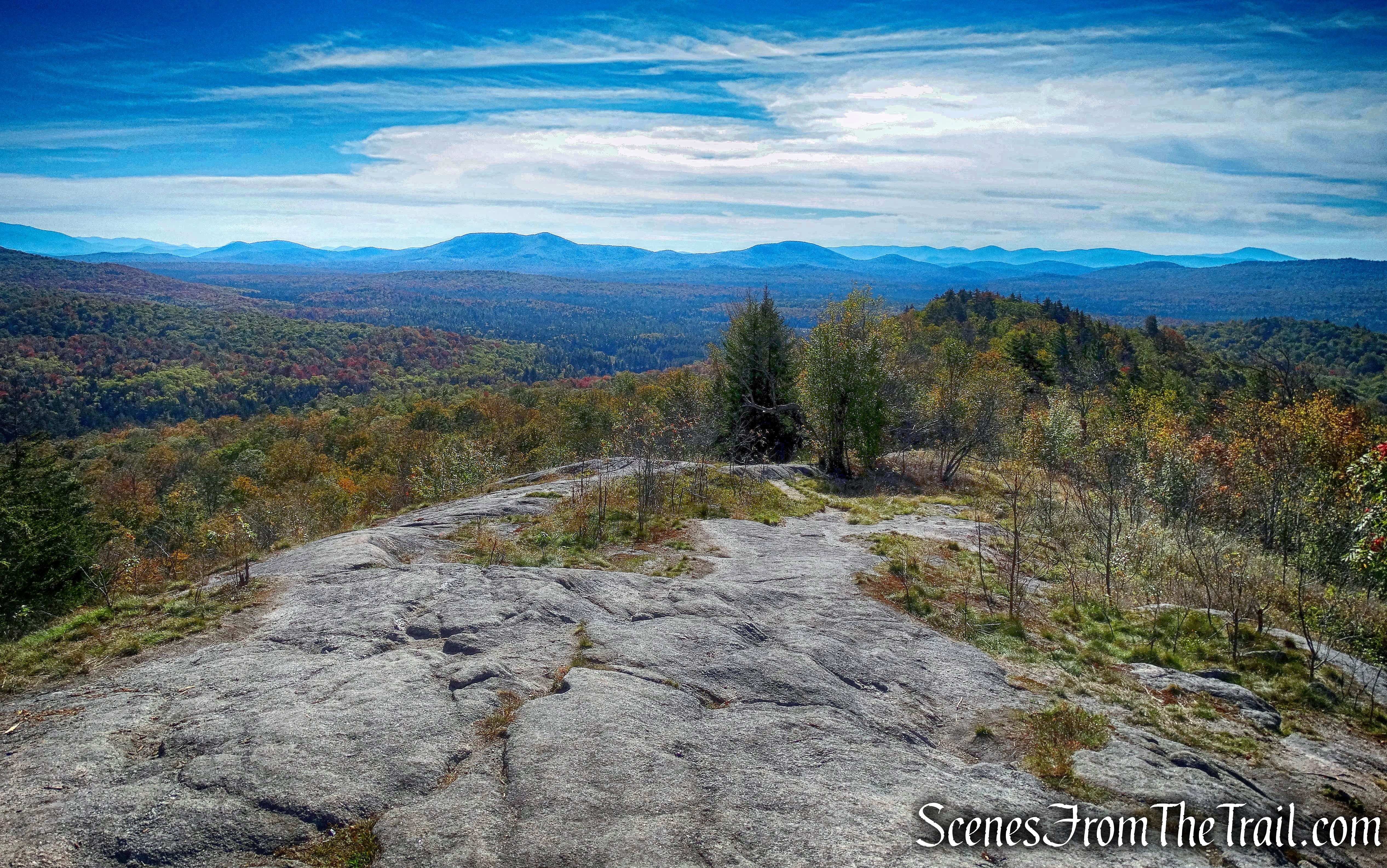 Looking east from Coney Mountain summit