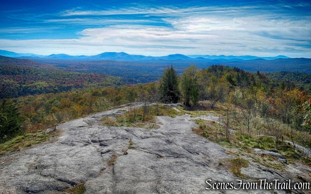 Looking east from Coney Mountain summit