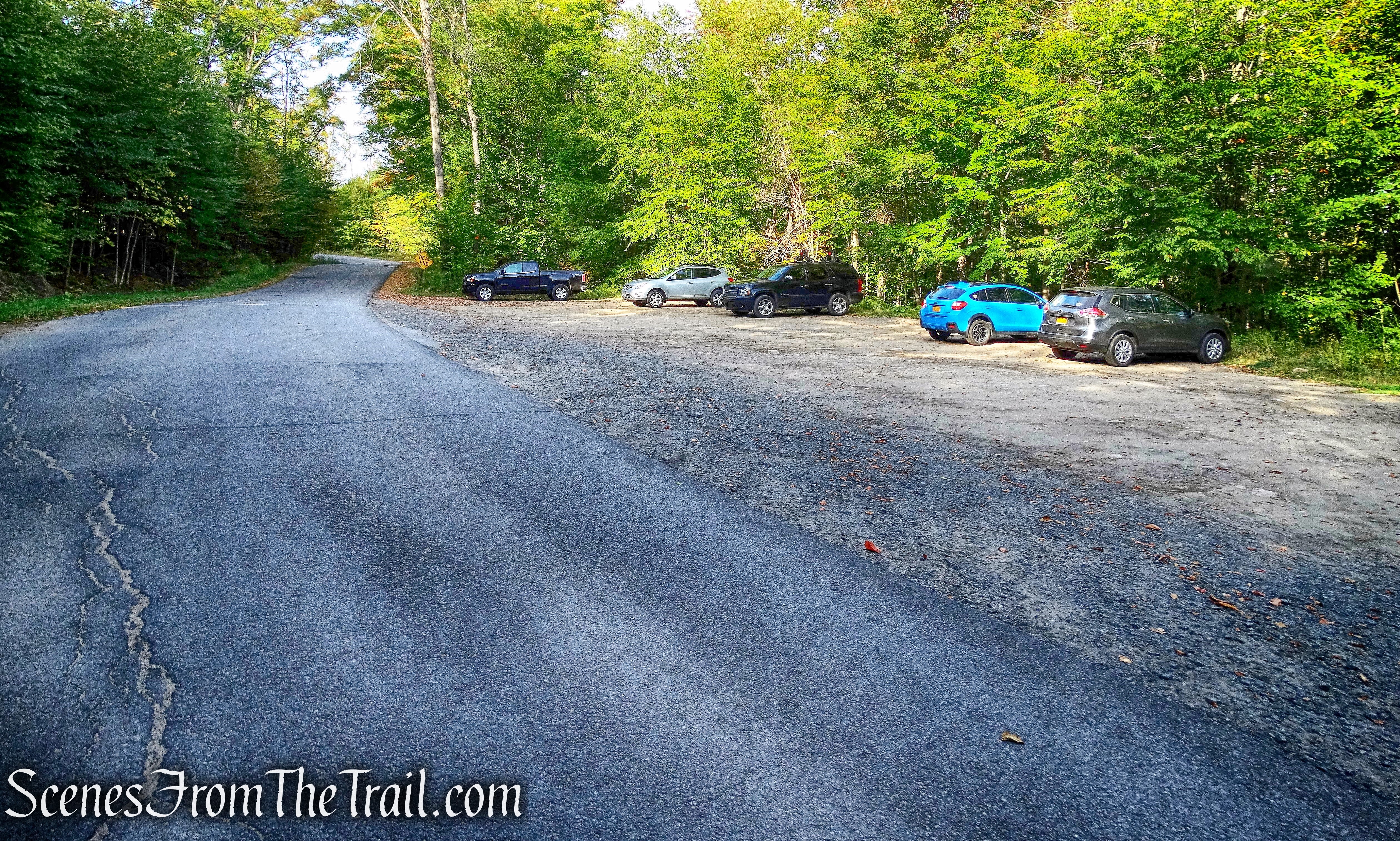 Mount Arab trailhead parking