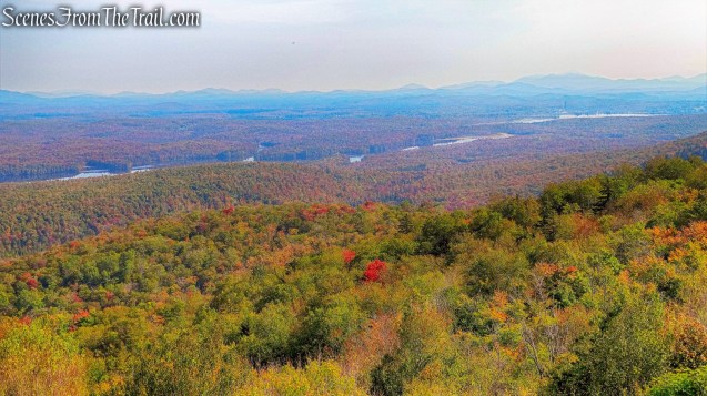 view north from Mount Arab fire tower