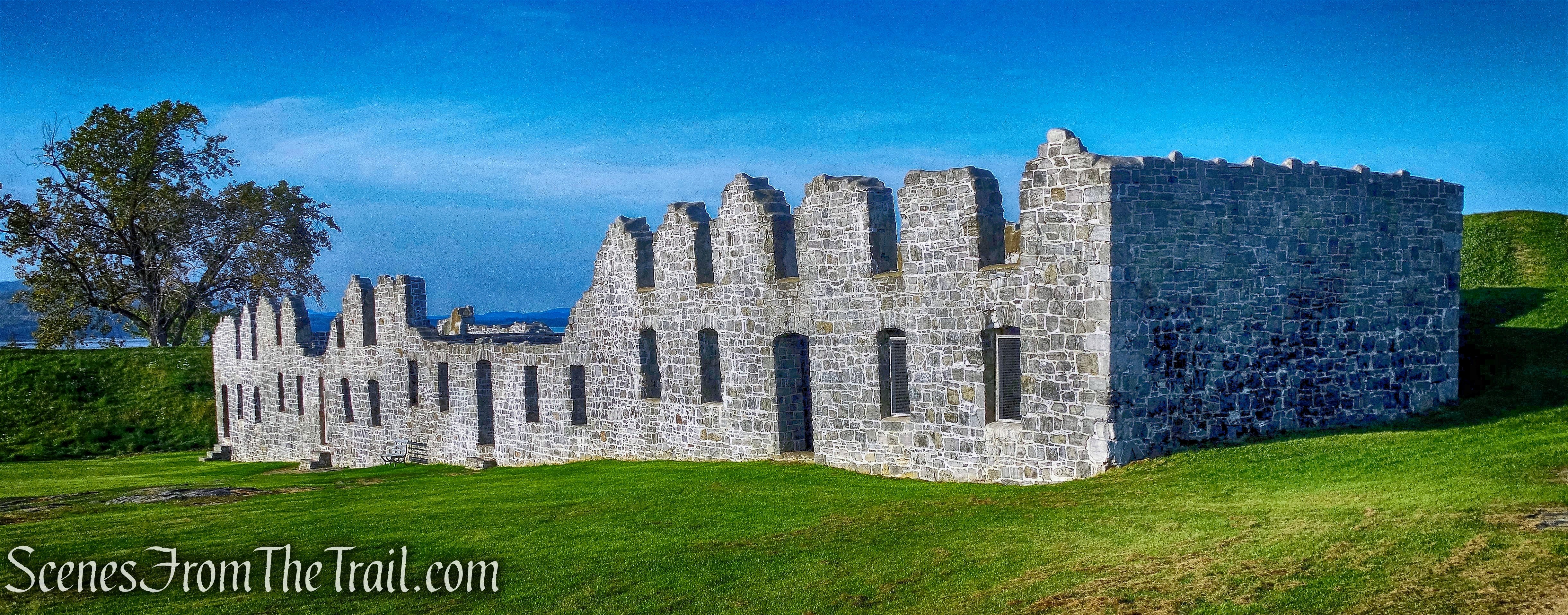 officers' barracks - Fort Crown Point