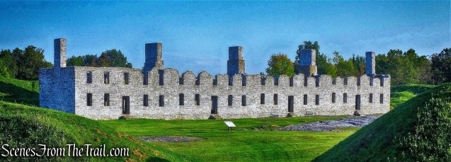 soldiers' barracks - Fort Crown Point