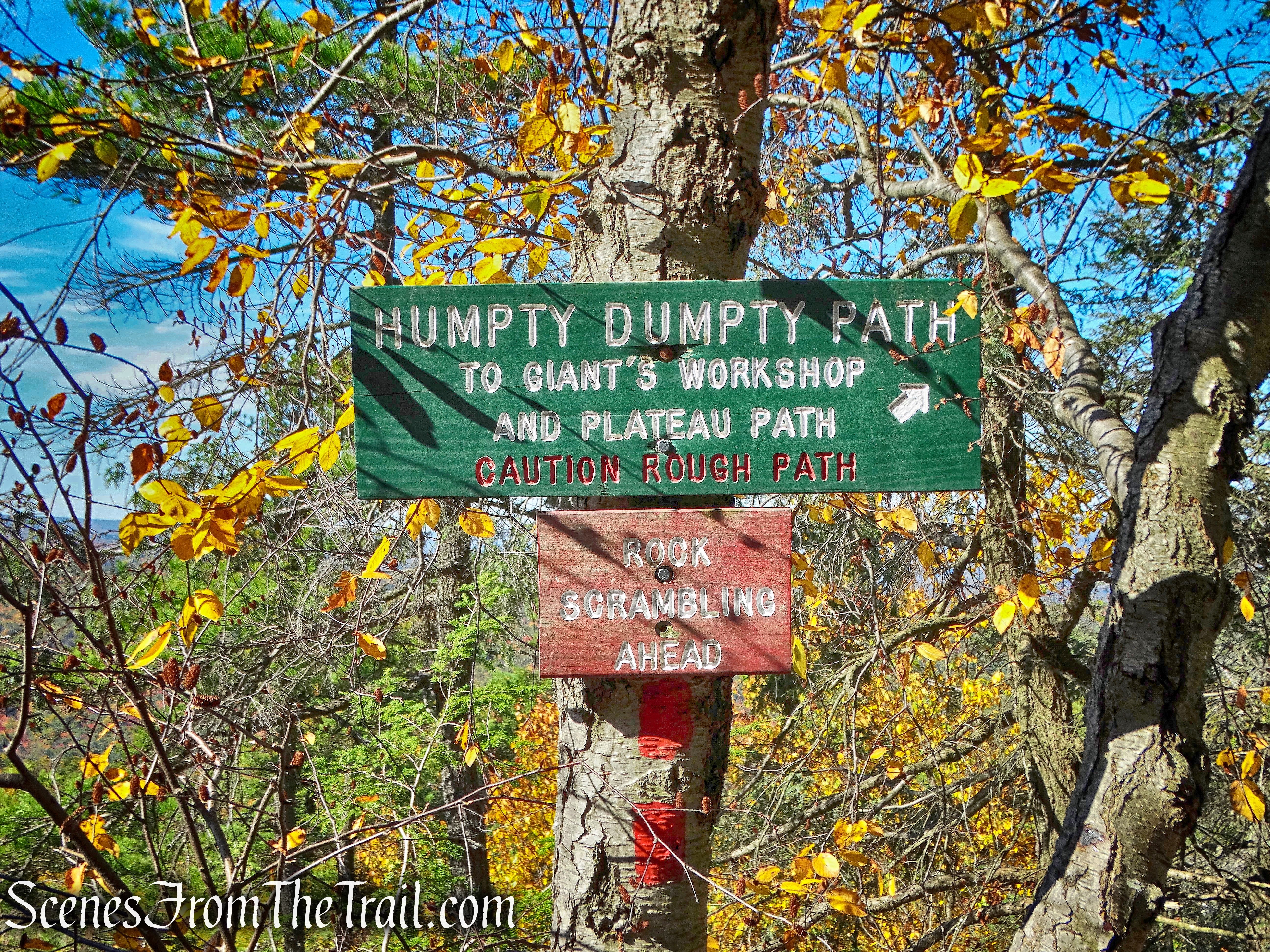 Mohonk Mountain House rock scrambles