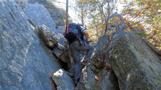 Humpty Dumpty Path - Mohonk Mountain House