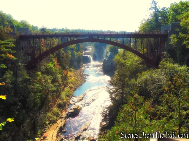 AuSable Chasm Bridge