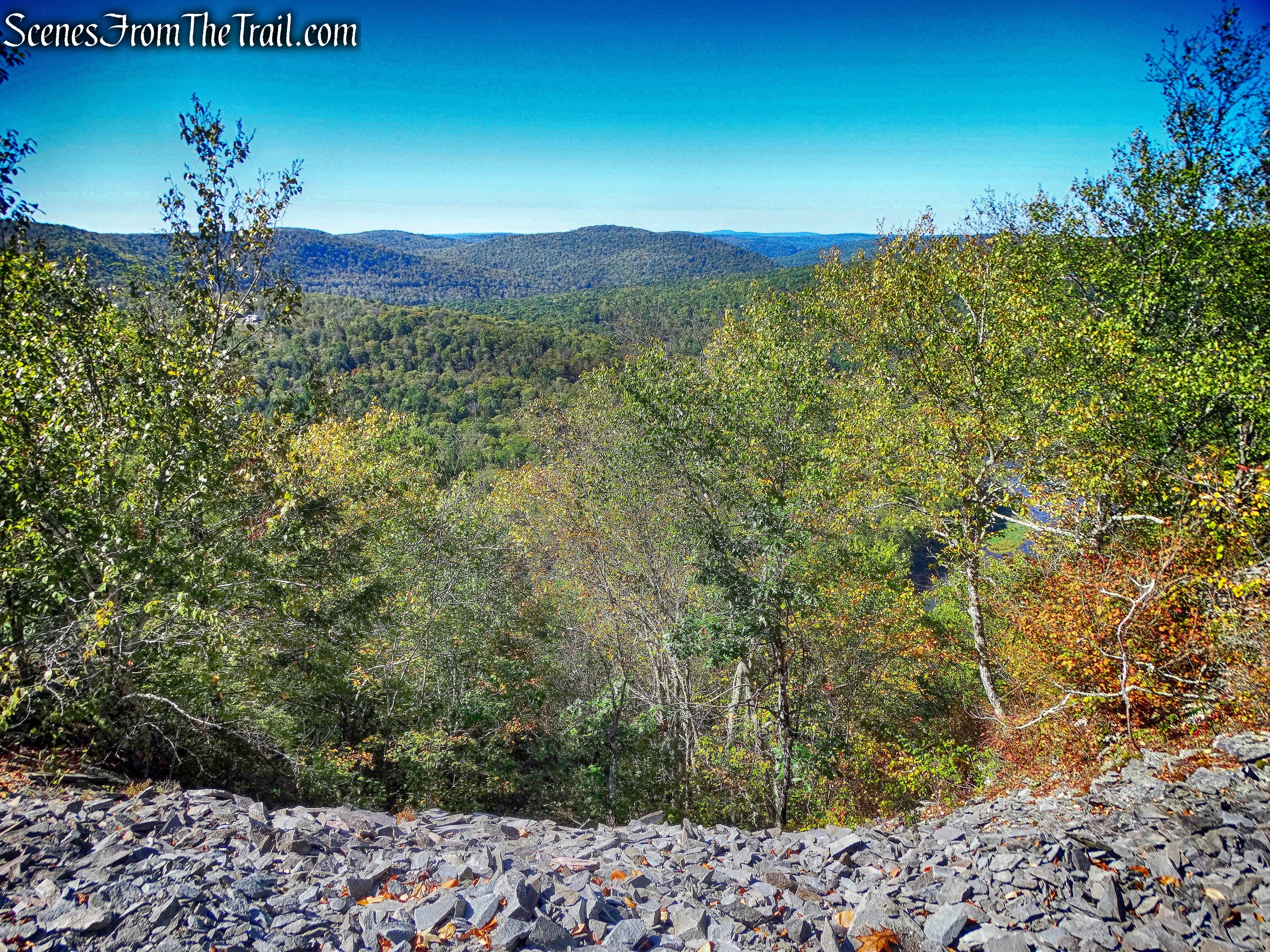 View from the Bluestone chair