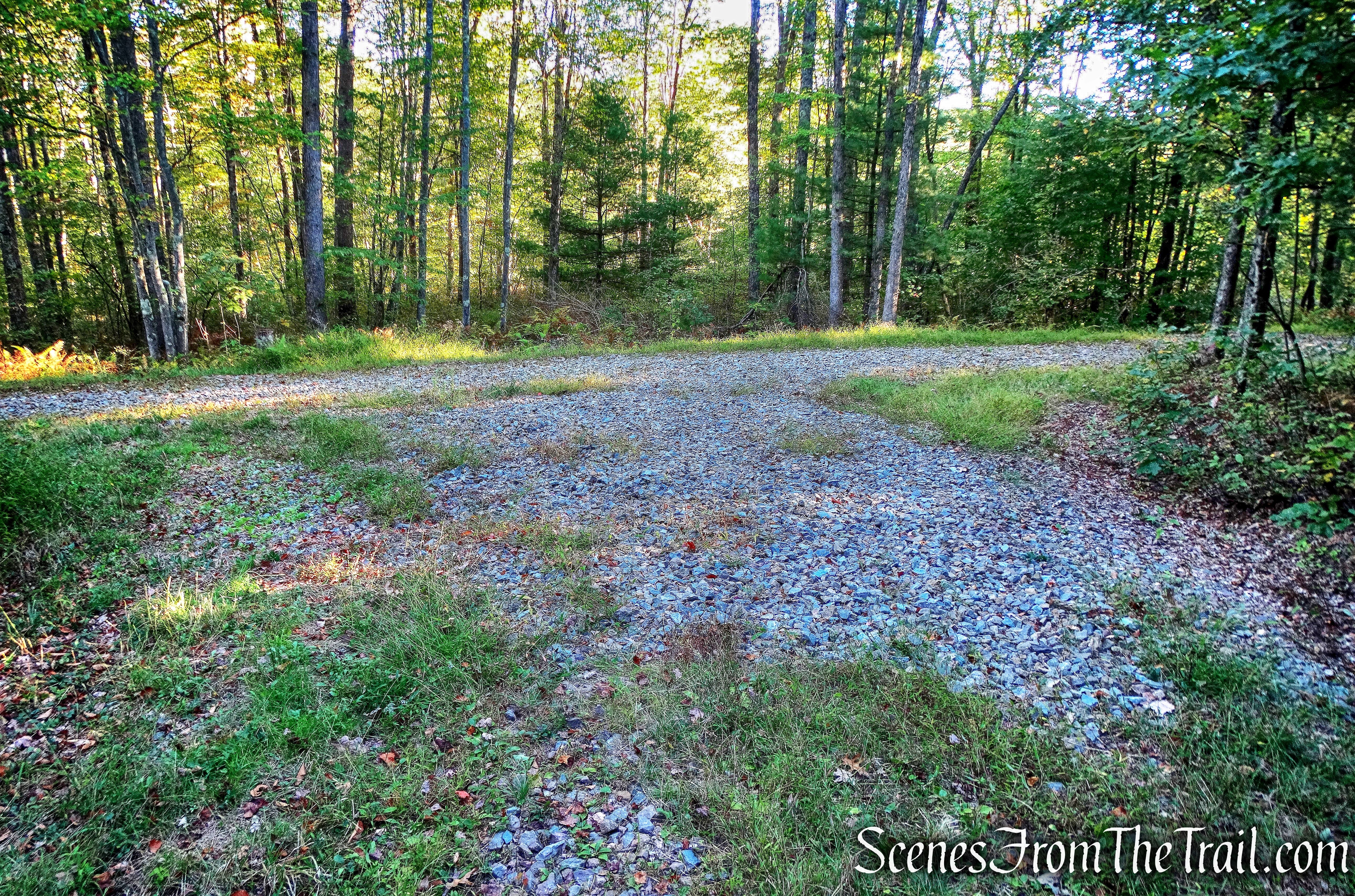 Turn right - Cobey Pond Trail