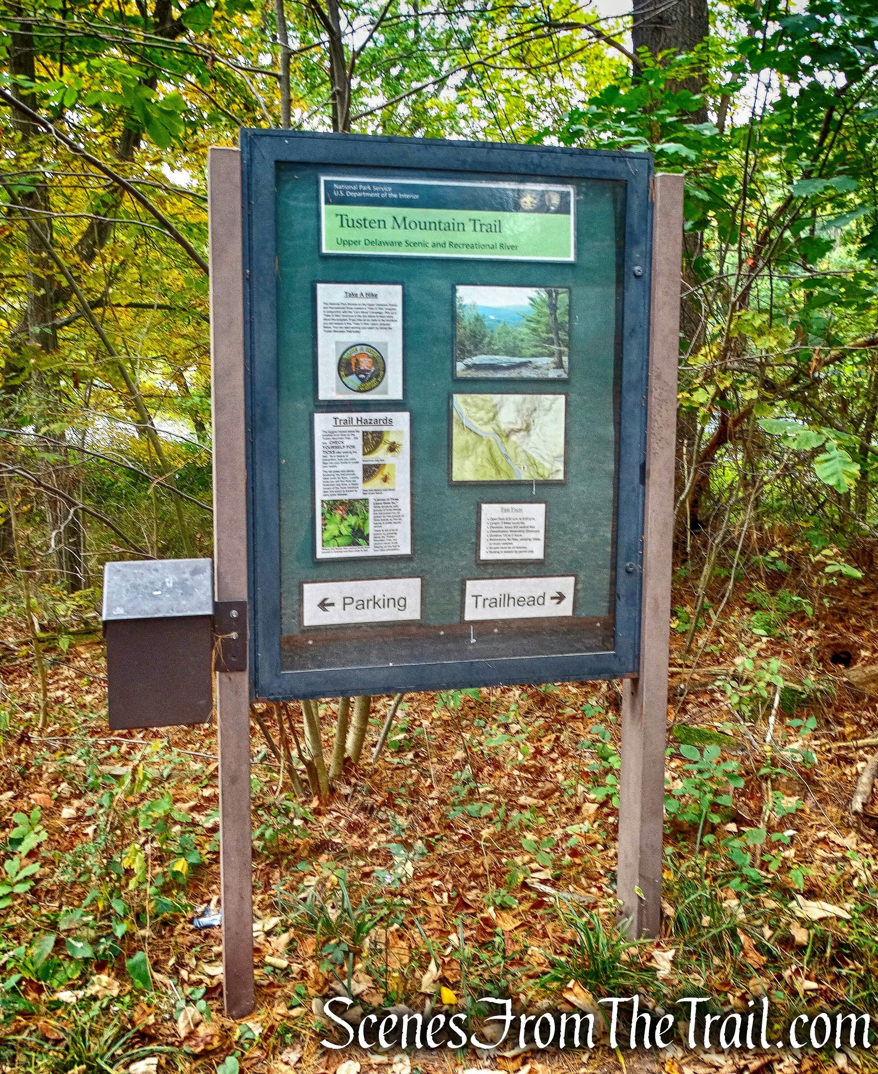kiosk - Tusten Mountain Trail
