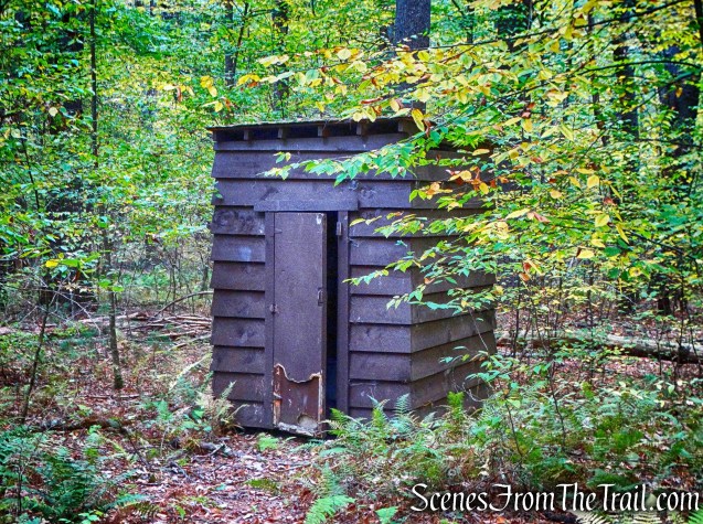 outhouse - Boy Scout camp