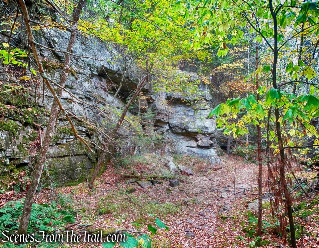 old quarry - Tusten Mountain Trail