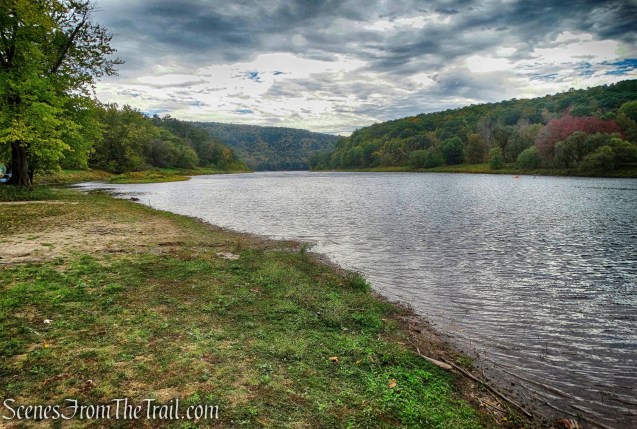 Delaware River as viewed from Ten Mile River NPS River Access