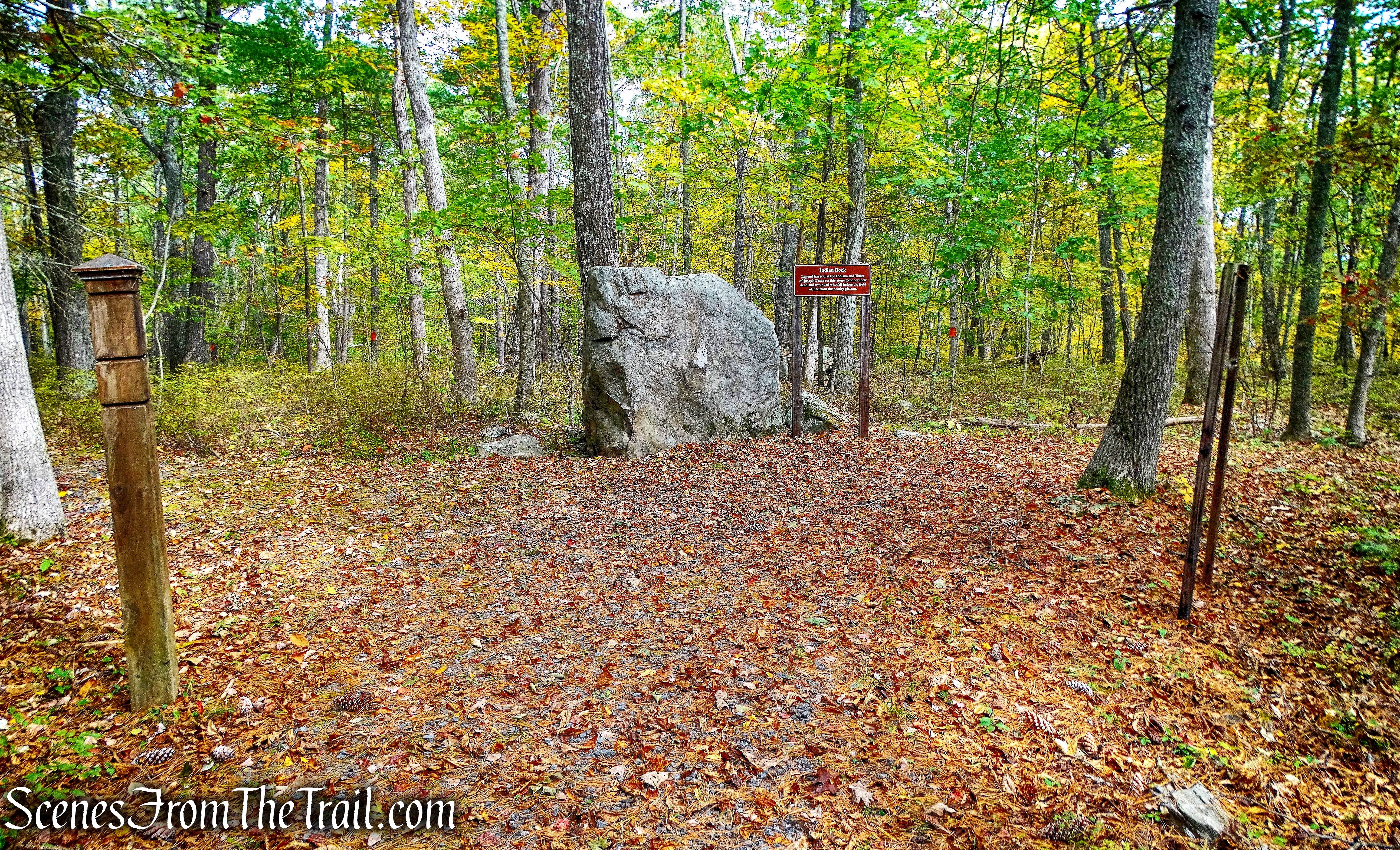 Indian Rock - Minisink Battleground Park
