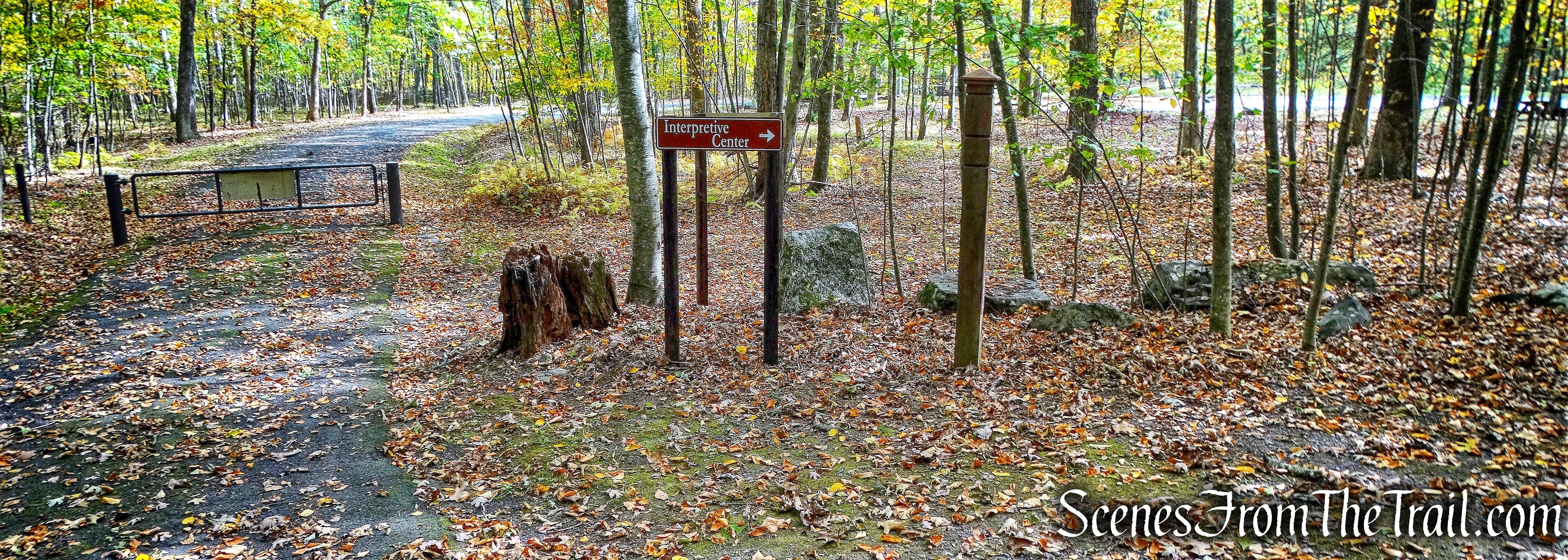 Battleground Trail back to the parking area