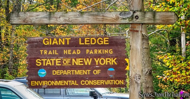Giant Ledge - trailhead parking
