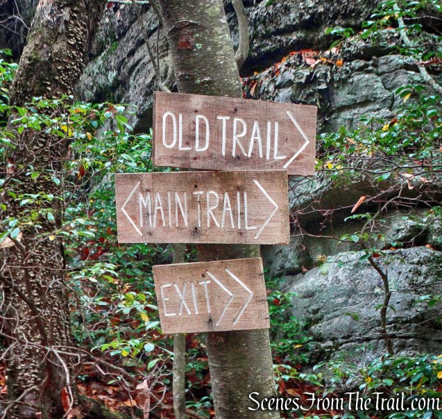 junction with the Old Trail