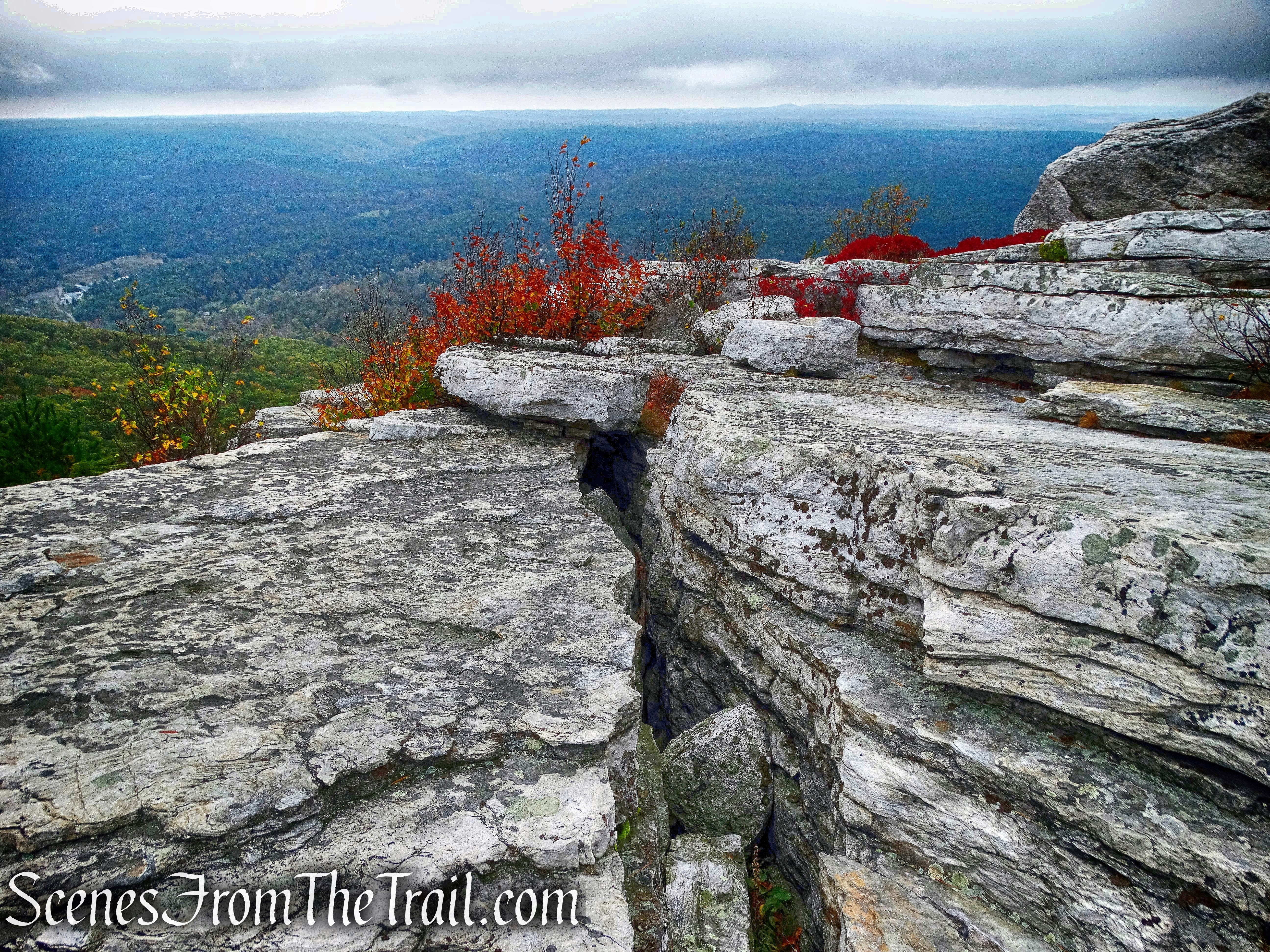 crevasse - Bear Hill Nature Preserve