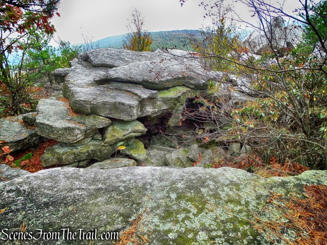 crevasse - Bear Hill Nature Preserve
