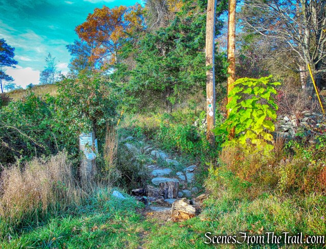 joint Jessup (yellow), Sweet Clover (white) and Highlands (teal diamond) Trails