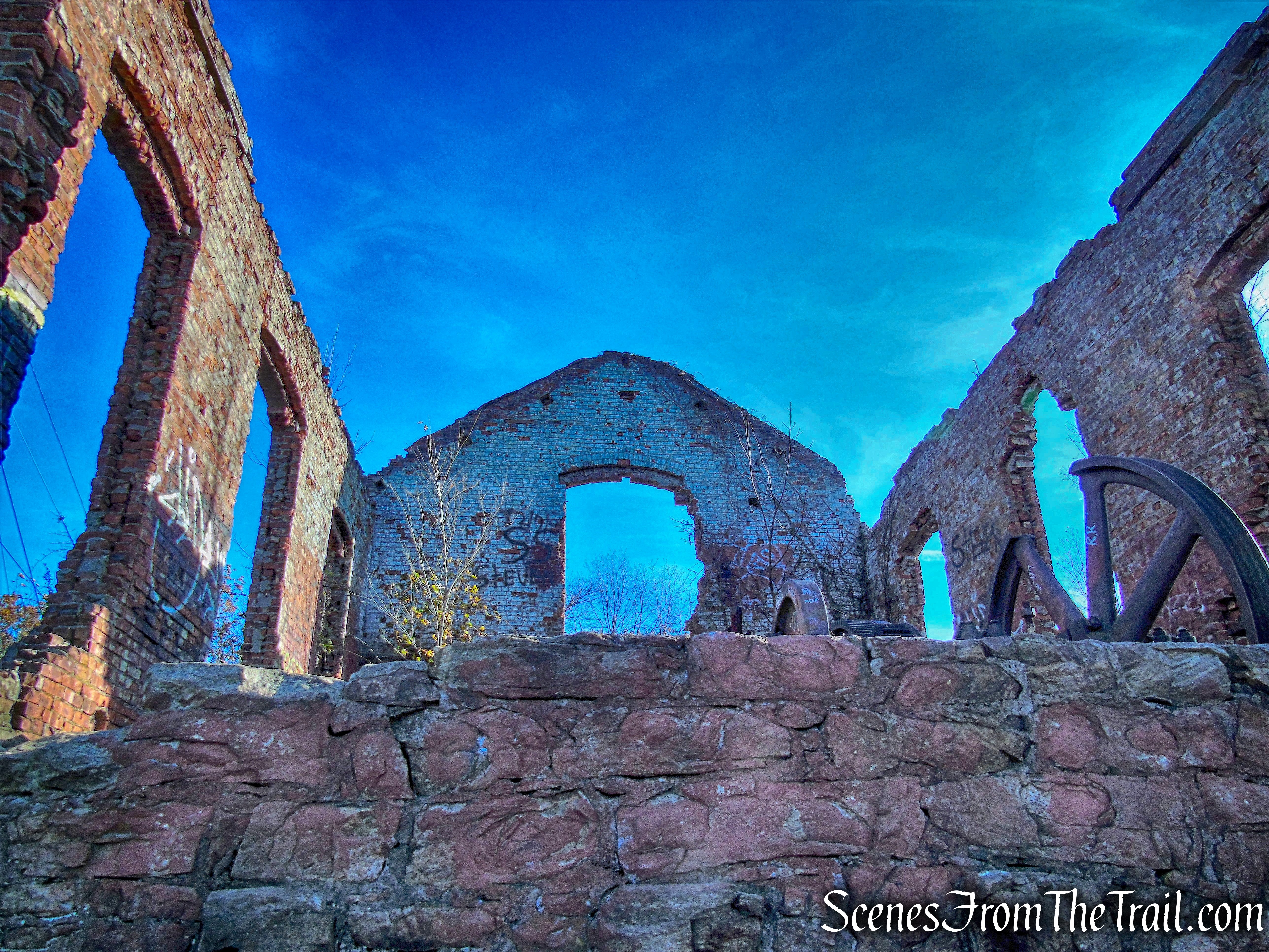 the ruins of the wheel house