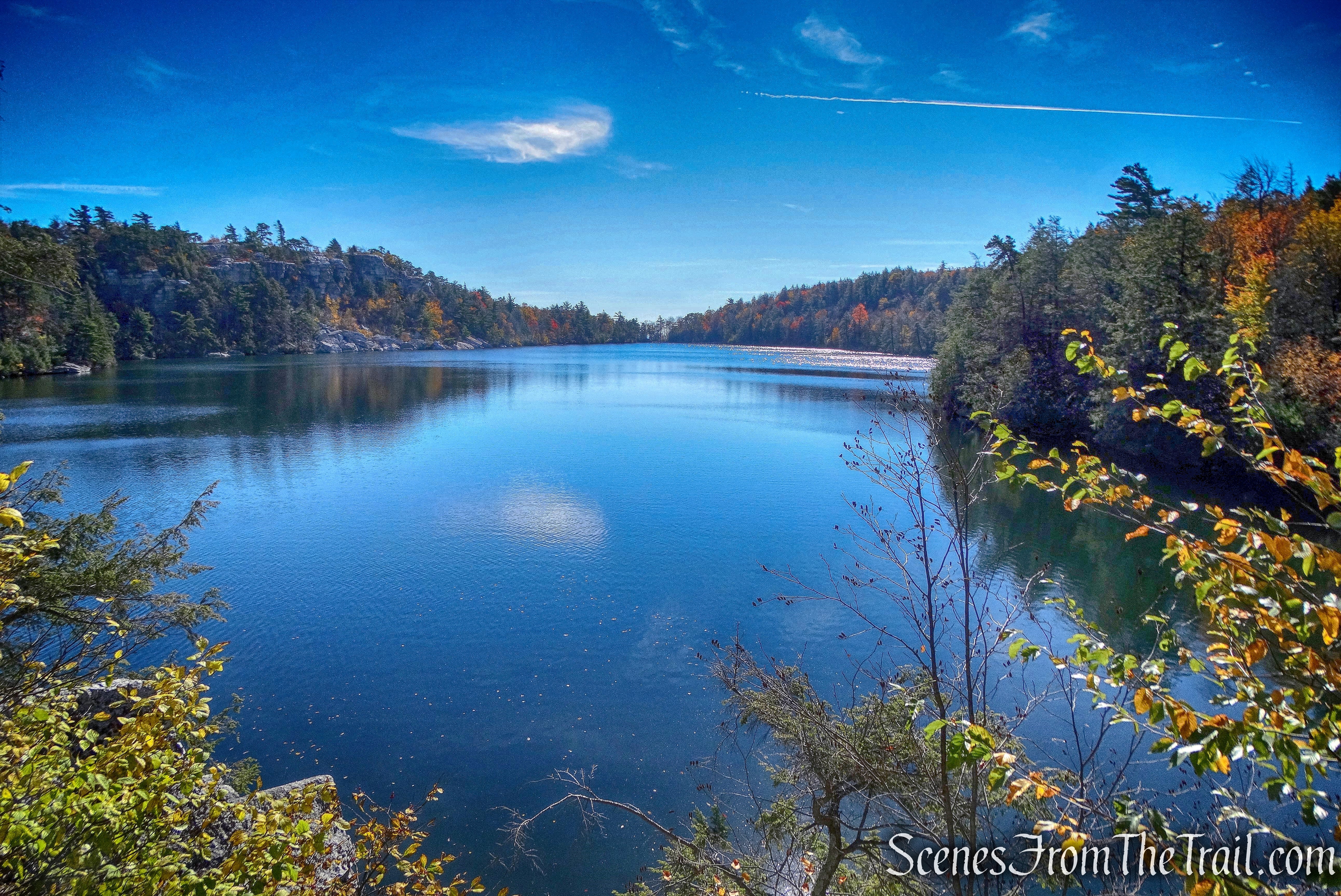 View from northern end of Lake Minnewaska
