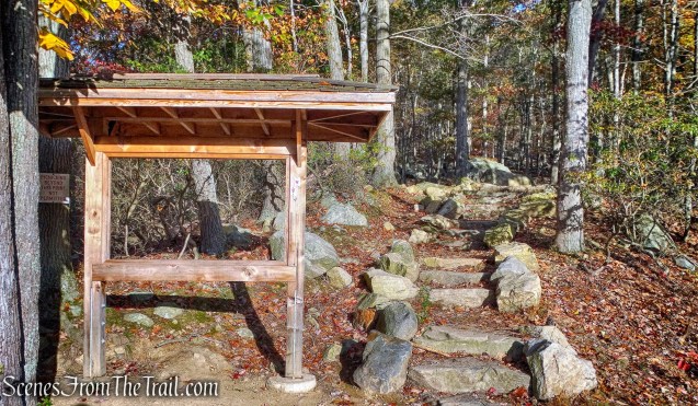 Start of the Arden-Surebridge (A-SB) Trail