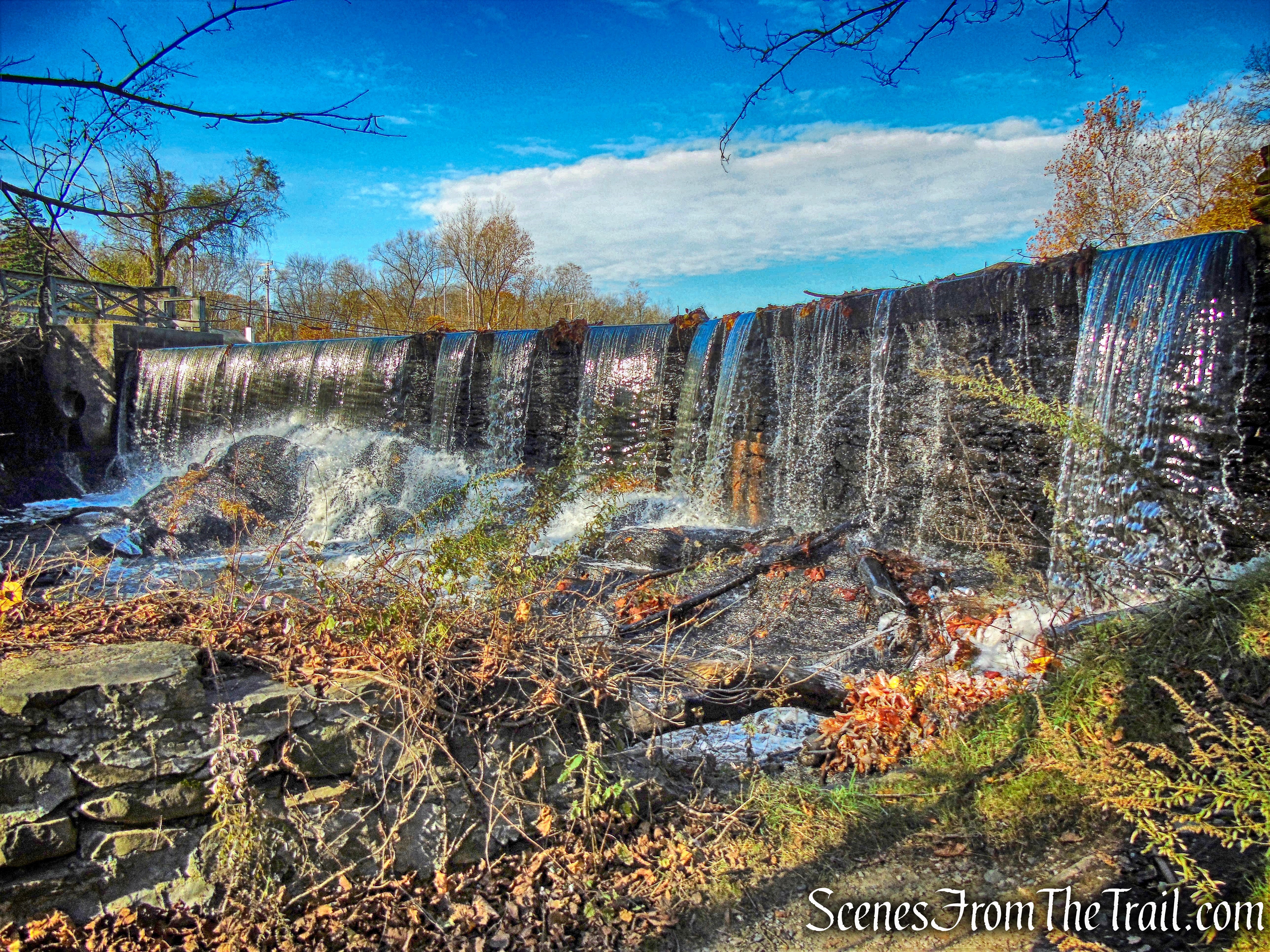 dam waterfall - Algonquin Park